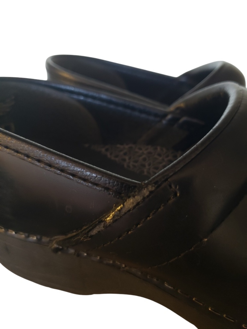 Dansko XP 2.0 Black Leather Clogs 36 - Picture 7 of 12